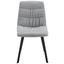 Stolička Mario - čierna/svetlosivá, Moderný, kov/drevo (39/88/59,5cm) - Modern Living Stolička Mario - čierna/svetlosivá, Moderný, kov/drevo (39/88/59,5cm) - Modern Living