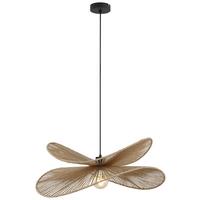 ZÁVESNÉ SVIETIDLO BLI - hnedá/čierna, Modern, kov/papier (60/120cm) - Mömax