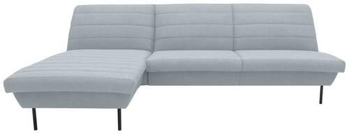 Ecksofa Looks Ix Hellblau - Schwarz/Hellblau, Design, Textil (168/274cm) - LOOKS by W.Joop