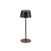 STOLNÍ LAMPA NA BATERIE LITZI - černá, Moderní, kov/plast (11,6/31,3cm) - Modern Living
