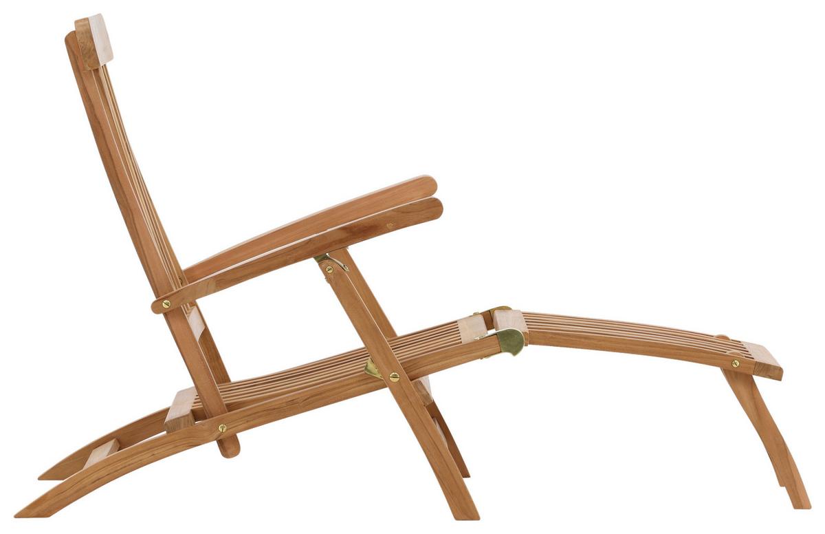 Sonnenliege Kenya Teakholz - KONVENTIONELL (60/95/150cm) - Gardenson