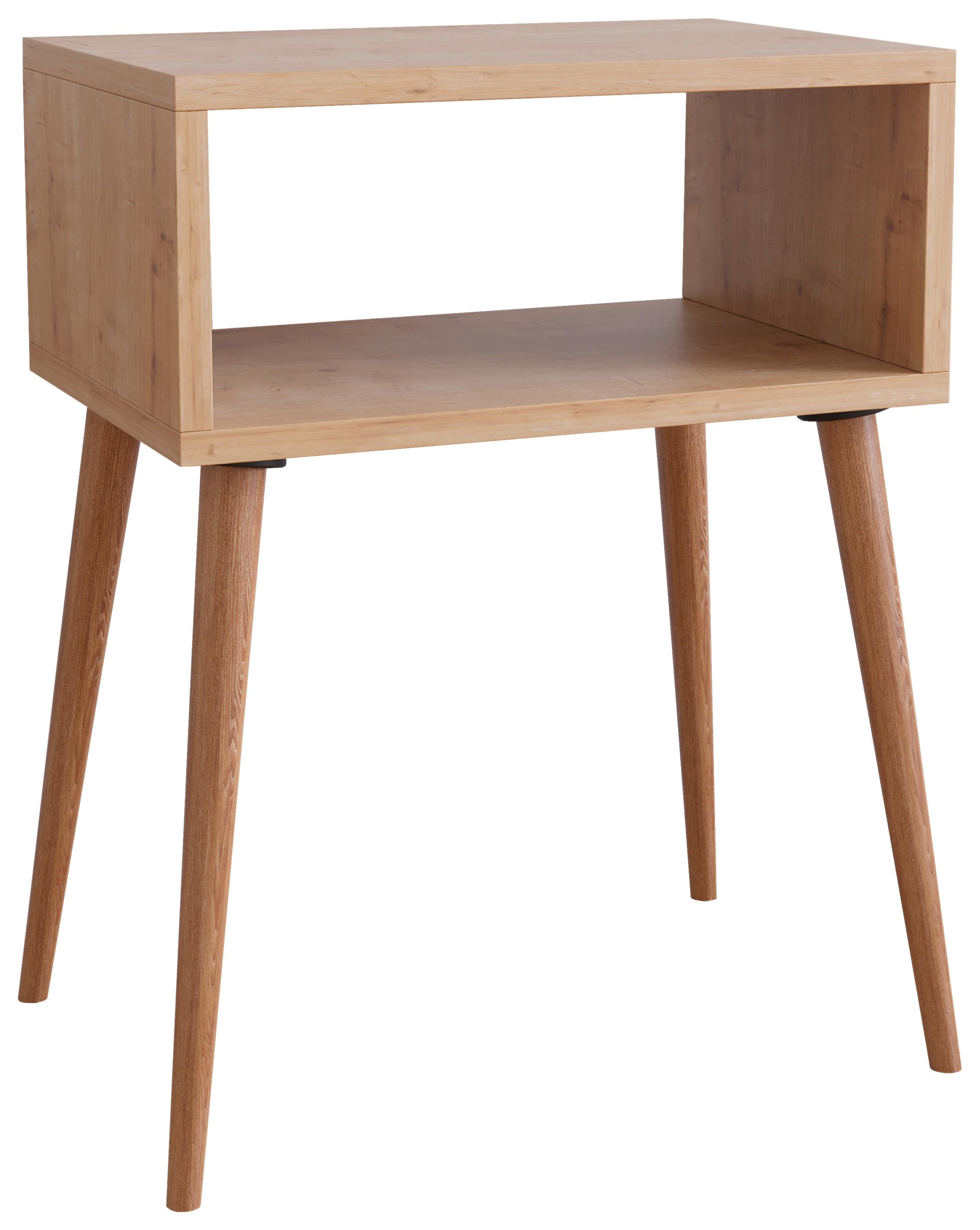 Nachttisch Singol M - Honigeiche, MODERN, Holzwerkstoff (44,5/60/30cm) - MID.YOU