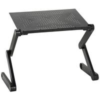 Schreibtischaufsatz Schwarz höhenverstellbar - Schwarz, Basics, Metall (52,5/4-39,5/25,5cm) - MID.YOU