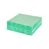 Serviette Lavenia Einfarbig Mintgrün 50 Stk., 33x33 cm - Mintgrün, MODERN, Papier (33/33cm) - Luca Bessoni