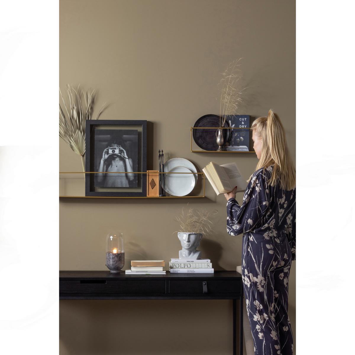 Konsolentisch Silas Schwarz B: 140 Cm - Schwarz, Design, Holz/Metall (140/40/74cm) - Livetastic