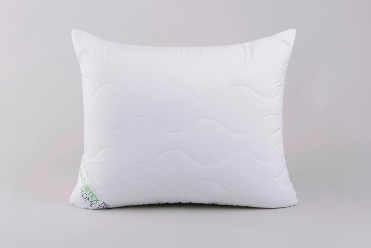 Félpárna Naturtex Bamboo - fehér, Basics, textil (50/70/10cm) - Naturtex