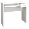 Schreibtisch B 50 Cm H 75 Cm Arusa Weiß - Weiß, MODERN, Holzwerkstoff (85/50/75cm) - MID.YOU