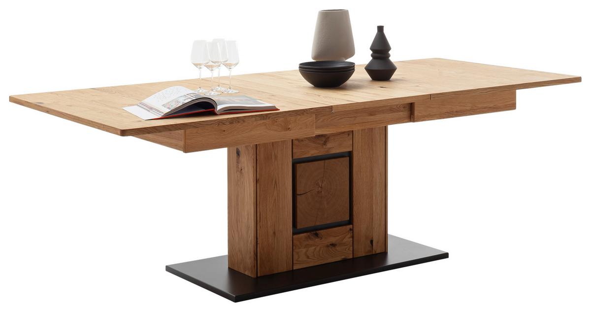 Esstisch Assini Wildeiche B: 100 Cm - Wildeiche, Design, Holz/Holzwerkstoff (180/100/77cm) - MID.YOU