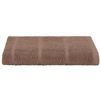 Handtuch Liliane Baumwolle 420 G/M2 Taupe 50x100 cm - Taupe, KONVENTIONELL, Textil (50/100cm) - Ondega