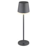 Solarleuchte 36637a - Anthrazit/Schwarz, Design, Kunststoff/Metall (11/26-41cm) - Globo