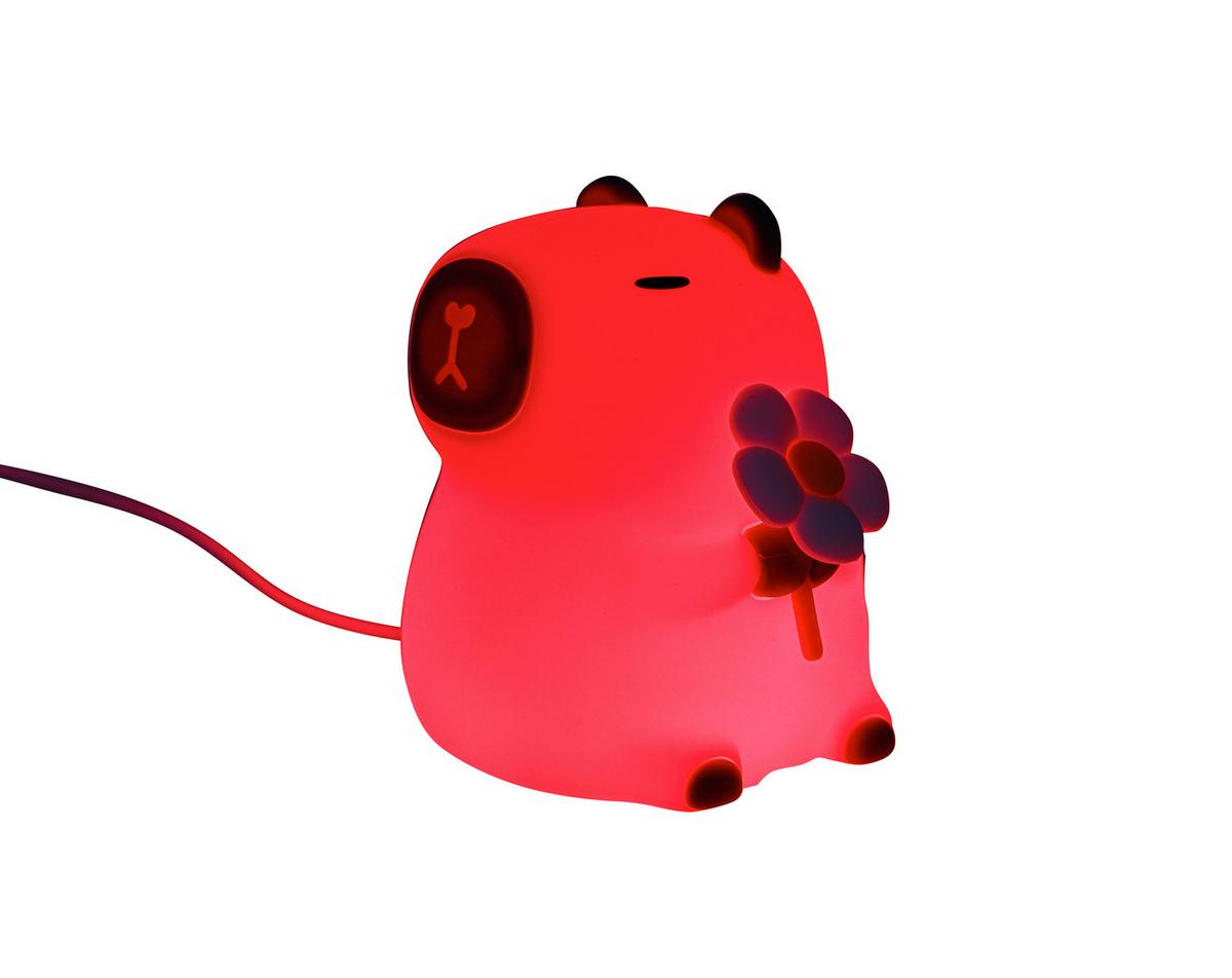 NOČNÍ SVĚTLO CAPYBARA - krémová, Moderní, plast (11/9,2/9cm) - Mömax