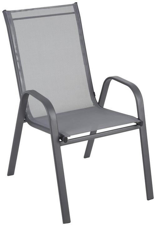 Gartensessel Stapelbar Alexis Stahl/Textilene