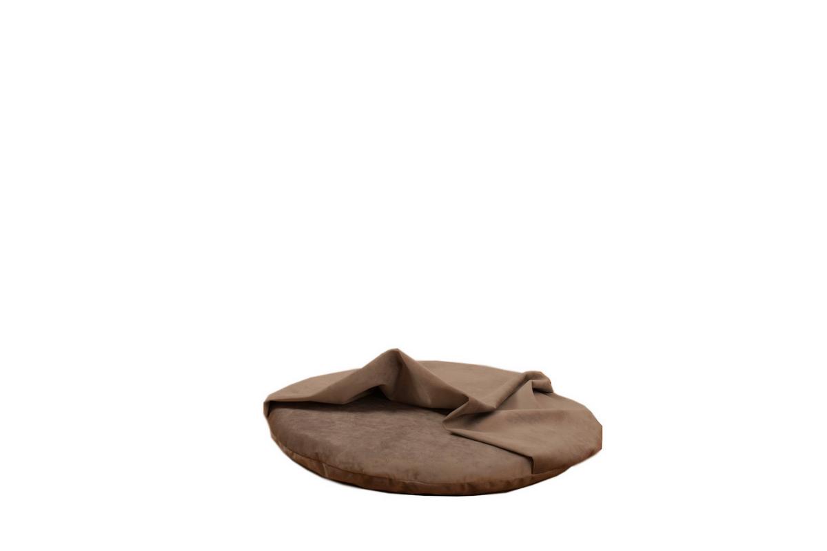 Haustierkissen Charly Taupe L: 65 cm - Taupe, KONVENTIONELL, Textil (65/65/22cm)