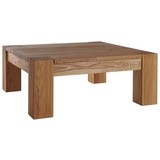Couchtisch Holz Massiv Branco, Wildeiche B:85cm - Naturfarben, Basics, Holz (85/35/85cm)
