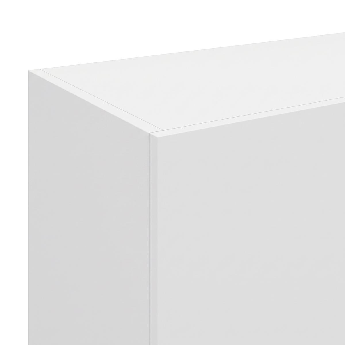 Garderobenschrank Charlie Weiß B: 60cm - Weiß, KONVENTIONELL, Holzwerkstoff (60/180/33,6cm)