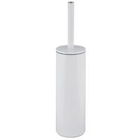 WC-Bürstengarnitur Akira stehend Metall - Weiß, Basics, Metall (9,5/40cm) - Spirella