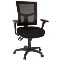 Drehstuhl Impact Pro Schwarz - Schwarz, MODERN, Kunststoff/Textil (71/116/62cm) - MID.YOU