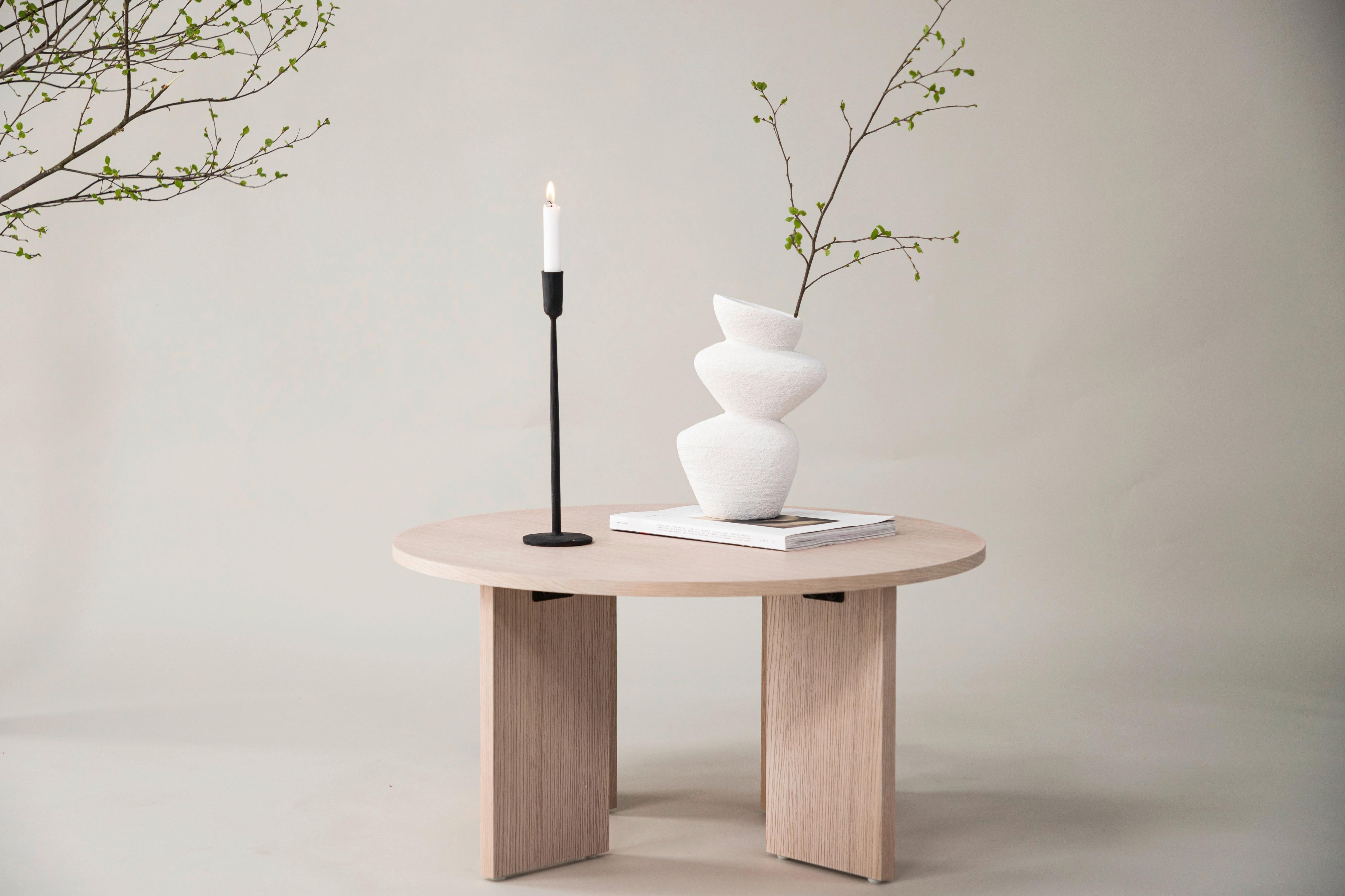 Couchtisch Askerön - Weiß, Design, Holzwerkstoff (80/80/40cm) - Livetastic