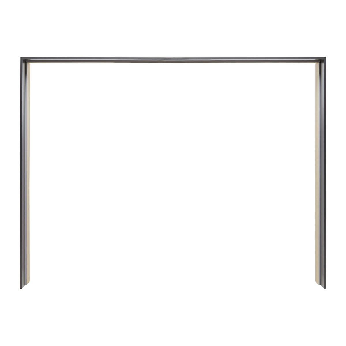 Paspartový rám ELARA šedá metalická, pro š. 270 cm - šedá, Konvenční, kompozitní dřevo (278/214/23cm)