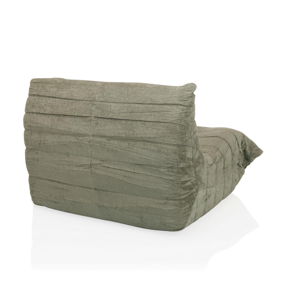 Loungesessel Sitzolo Salbeigrün B: 90 cm - Salbeigrün, MODERN, Textil (90/72/100cm) - MID.YOU