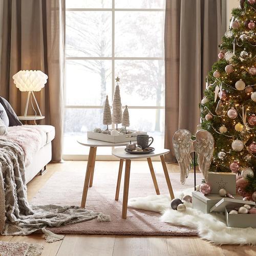 Hochflor Teppich Rosa Loft 120x170 cm - Rosa, Trend, Textil (120/170cm) - Esprit