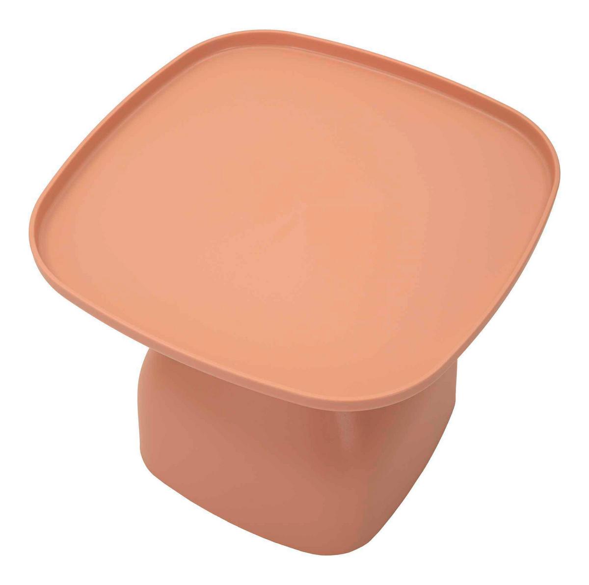 Couchtisch Gea Table Rosa B: 48 Cm - Rosa, Basics, Kunststoff (48/38/48cm)