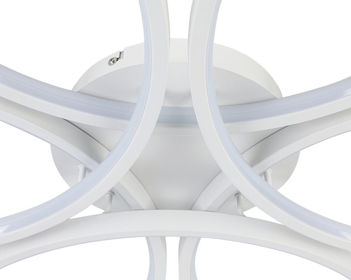 STROPNÉ LED SVIETIDLO WILMA - biela, Modern, kov/plast (60/60/8,5cm) - Mömax