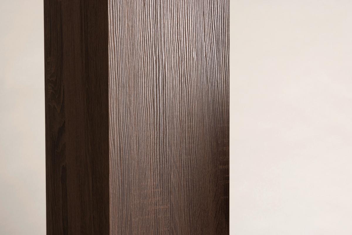 Beistelltisch Ramsvik - Braun, Design, Holzwerkstoff (23/23/65cm) - Livetastic
