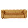 Bigsofa Sabea Orange B: 220 Cm - Schwarz/Orange, KONVENTIONELL, Textil (220/67/106cm) - MID.YOU