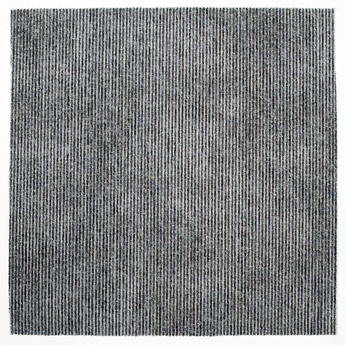 Teppichfliese Dunkelgrau Marmaris 50x50 cm Florhöhe 3mm - Dunkelgrau, Basics, Textil (50/50cm)