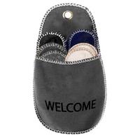 Vendégpapucs Szett 4 Páras Vendégpapucs Szett - bézs/barna, Basics, textil