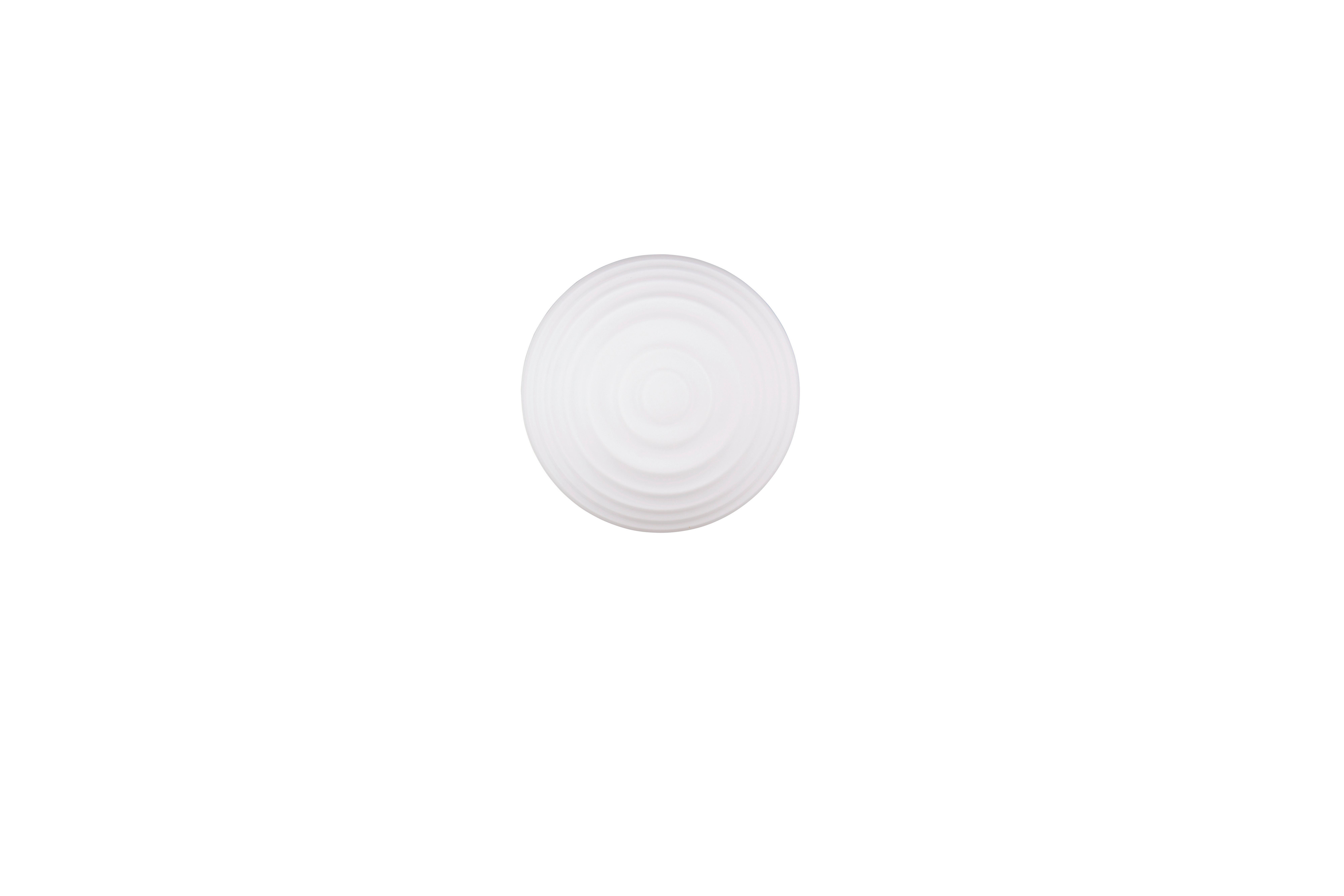 LED-Wandleuchte Earl Weiß Messingfarben D: 15,5 cm - Messingfarben/Weiß, LIFESTYLE, Glas/Metall (15,5/15cm)