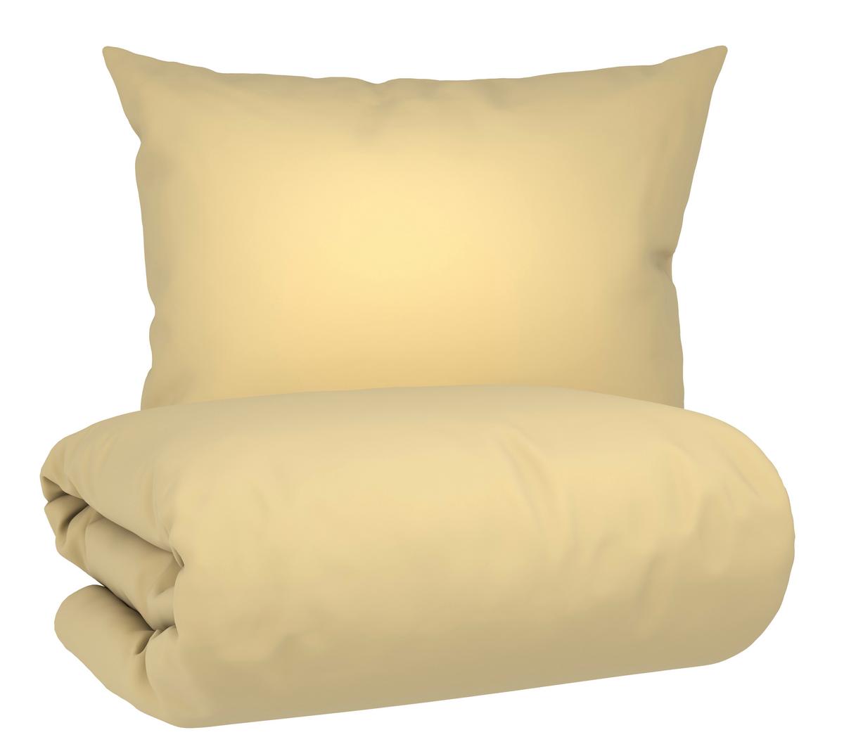 POSTEĽNÁ BIELIZEŇ ELENA - žltá, Modern, textil (140/200cm) - Mömax
