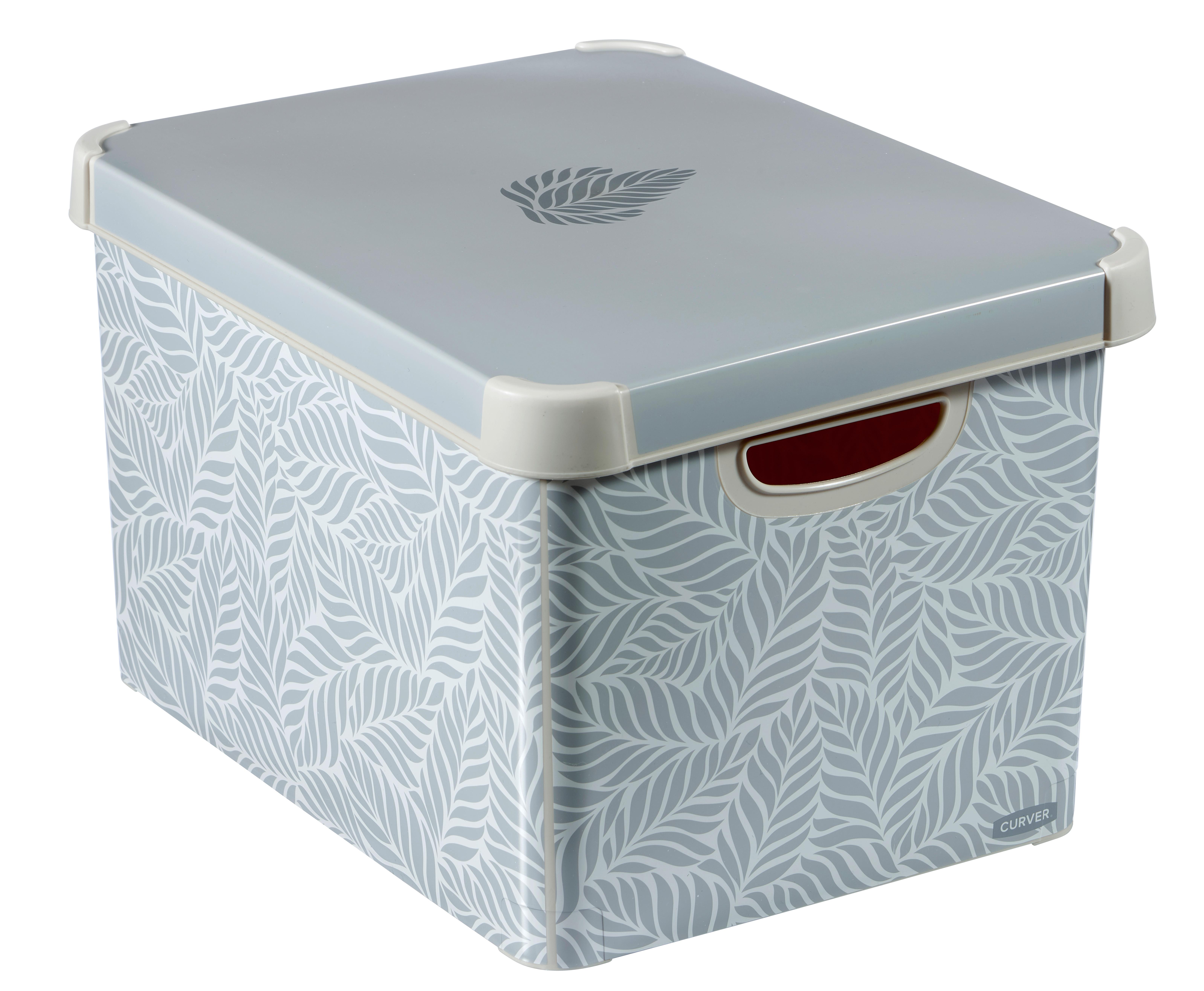Úložný Box Stockholm L - Moderný, plast (39,5/29,5/25cm)