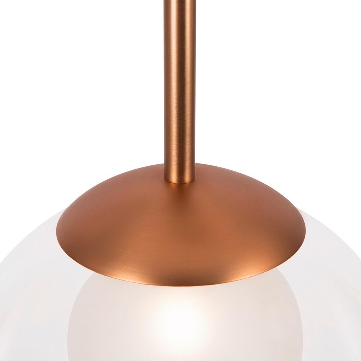 Pendelleuchte Basic Form - Goldfarben, MODERN, Glas/Metall (40/64,1cm) - MAYTONI