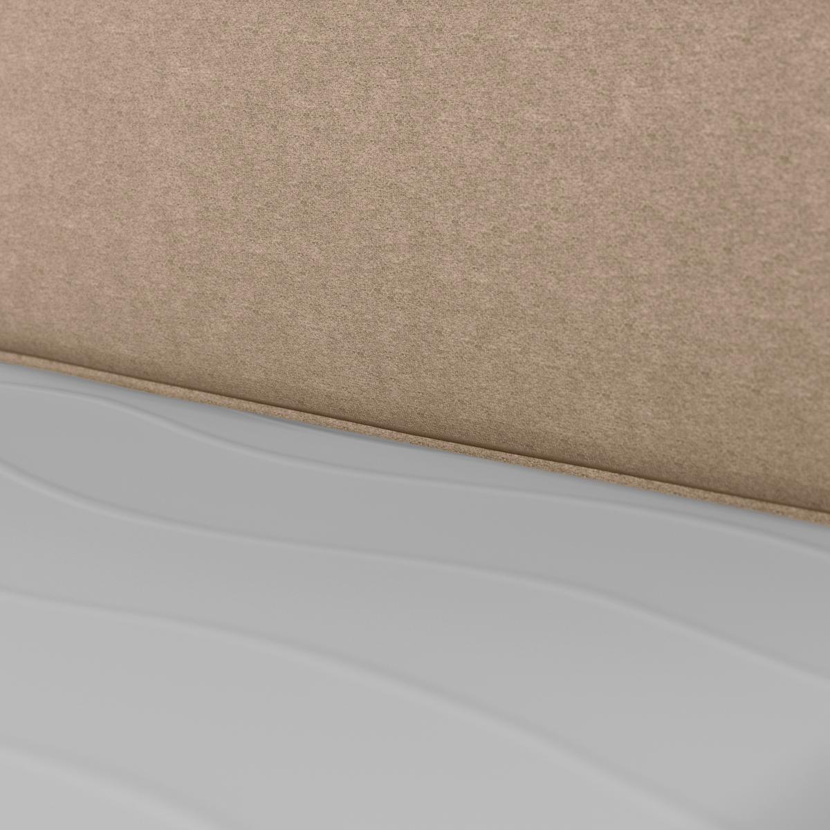 Boxspringbett mit Bettkasten Kyoto Naturfarben 180x200 - Schwarz/Naturfarben, MODERN, Karton/Holzwerkstoff (180/200cm) - MID.YOU