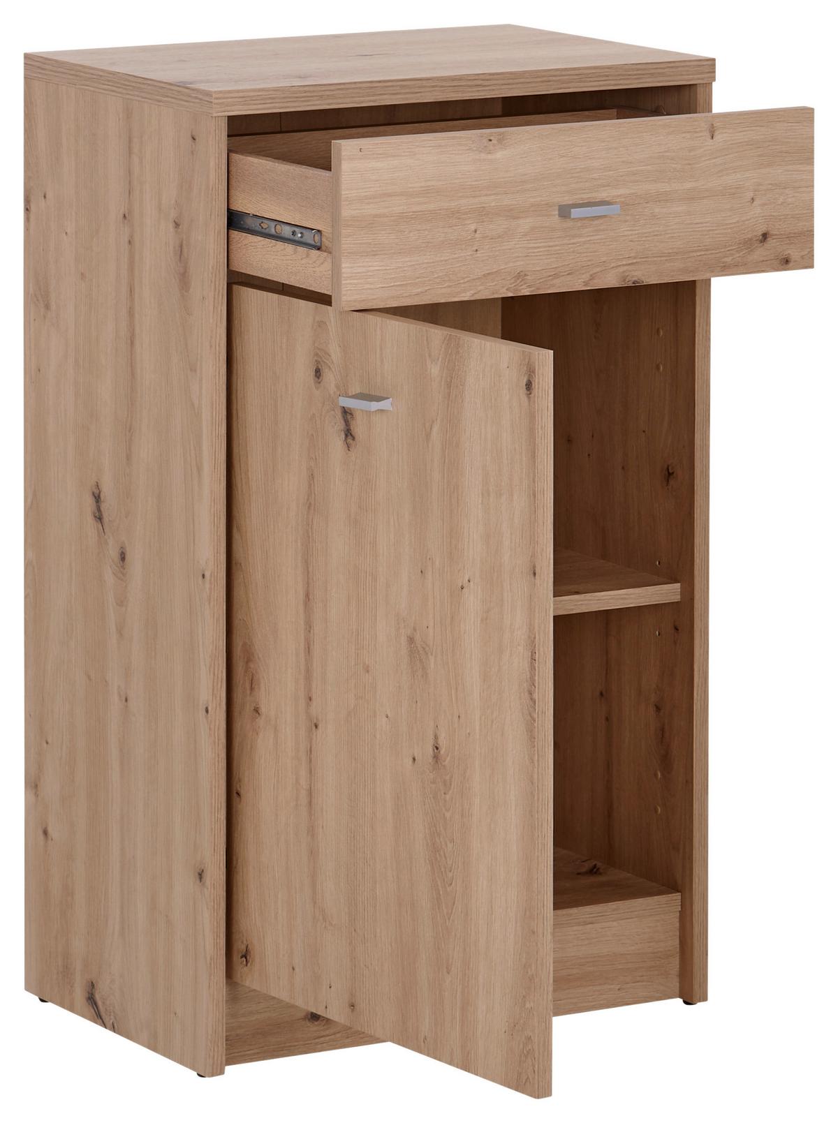 Kommode 50cm 4-You New, Eiche Artisan Dekor - Eiche Artisan, MODERN, Holzwerkstoff (50/85,4/34,6cm)