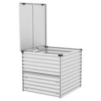 Komposter Tami Metall 860 L Mit Deckel - Alufarben, Basics, Metall (99/87/99cm)