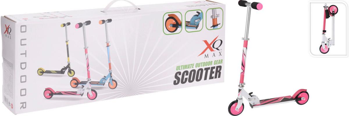 Kinderroller Rosa-Weiß - Multicolor, Basics, Metall (9,0/81/90cm) - BUNINO