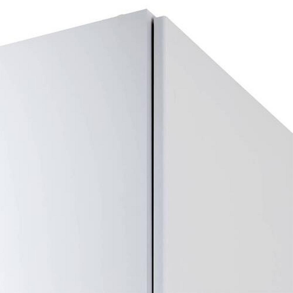 Drehtürenschrank 47 cm Alabama, Seidengrau - Hellgrau, MODERN, Holzwerkstoff (47/229/54cm)