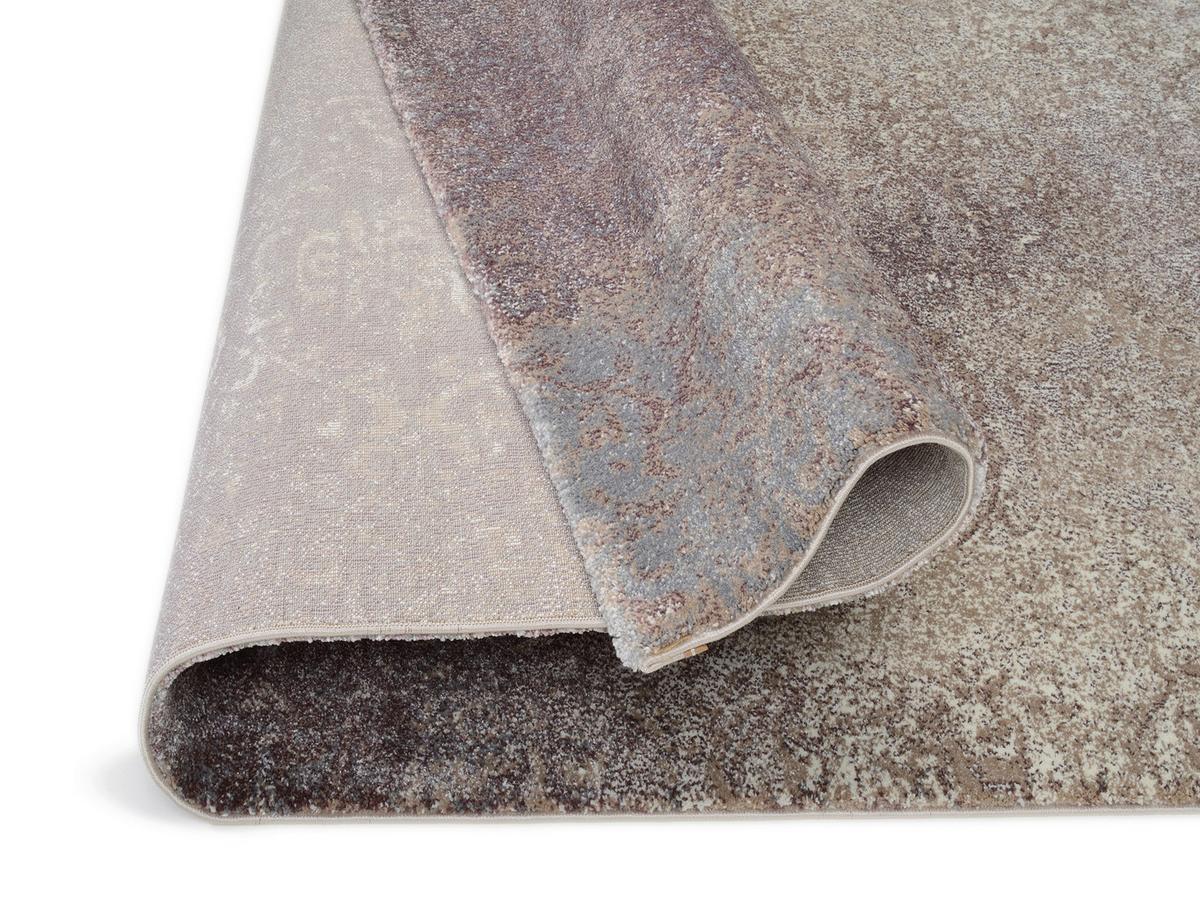 Webteppich Sandfarben Palermo 65x130 cm - Sandfarben, Basics, Textil (65/130cm) - Novel