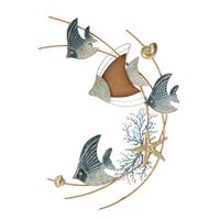 Wanddeko Dory Goldfarben, Grautöne B: 61 cm - Goldfarben/Grau, Basics, Holzwerkstoff/Metall (61/86/5cm)