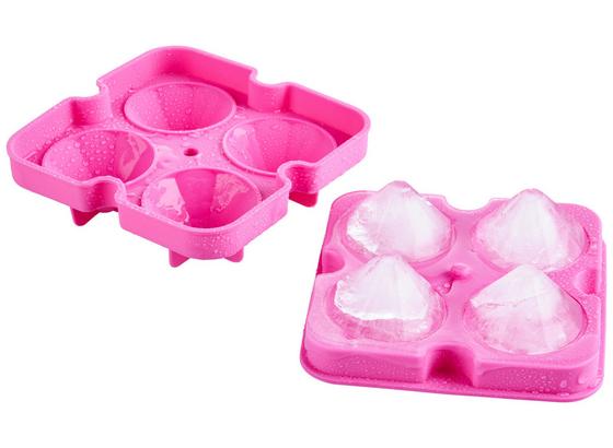Forma Na Ľad Chris - pink, Moderný, plast (12/12/4cm) - Mömax modern living Forma Na Ľad Chris - pink, Moderný, plast (12/12/4cm) - Mömax modern living