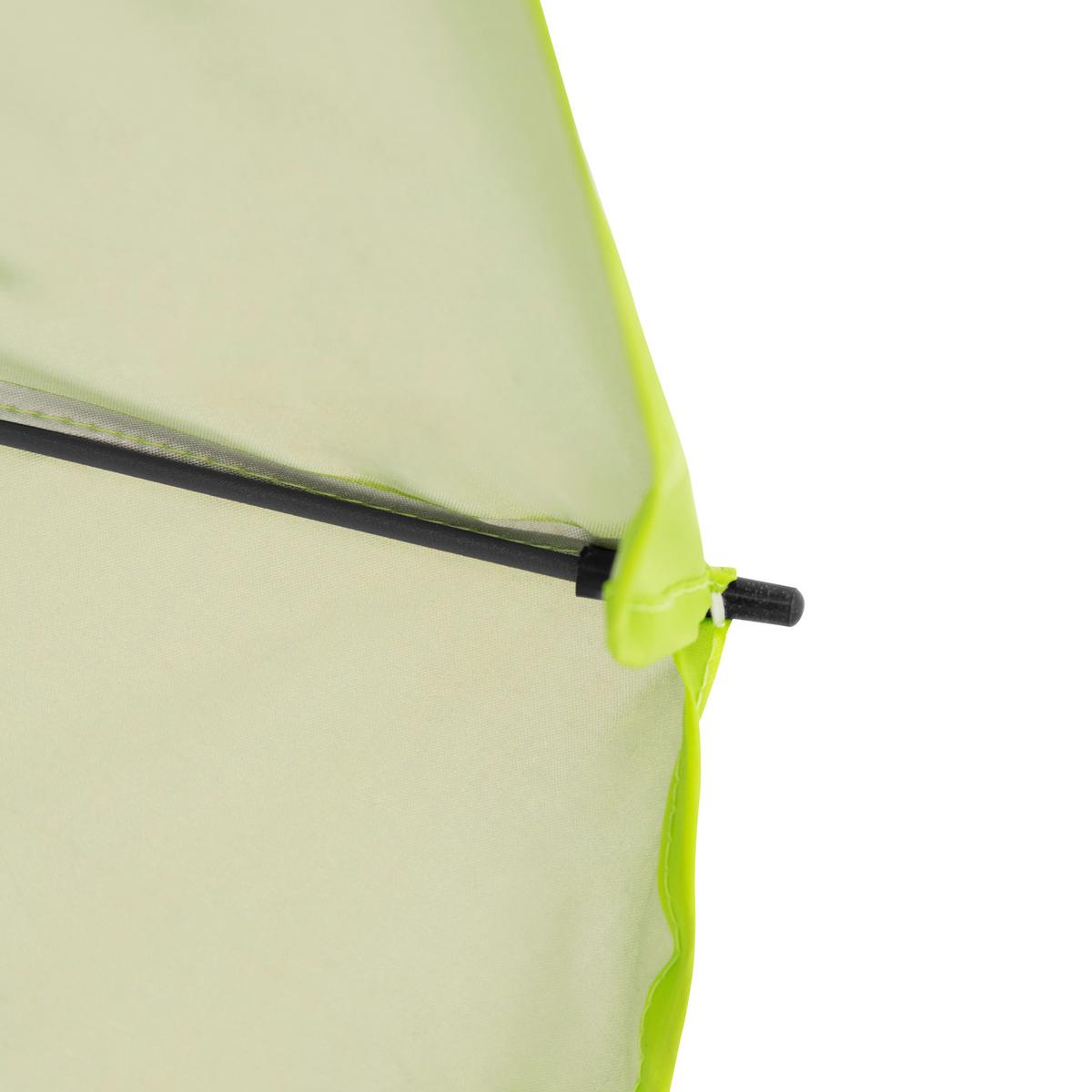 Sonnenschirm Gartenschirm Como Grün - Grün, Basics, Textil/Metall (165/203cm)