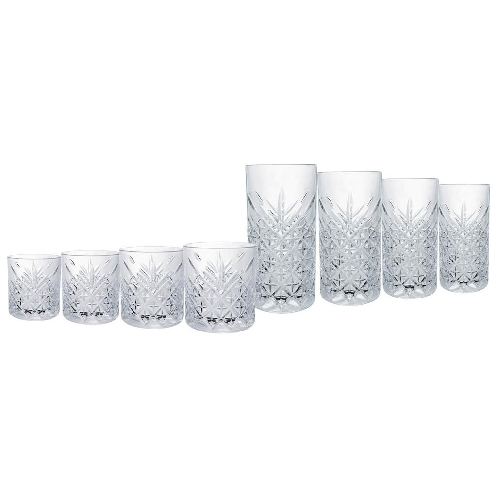 Gläserset Timeless 8 tlg je ca. 450/340 ml