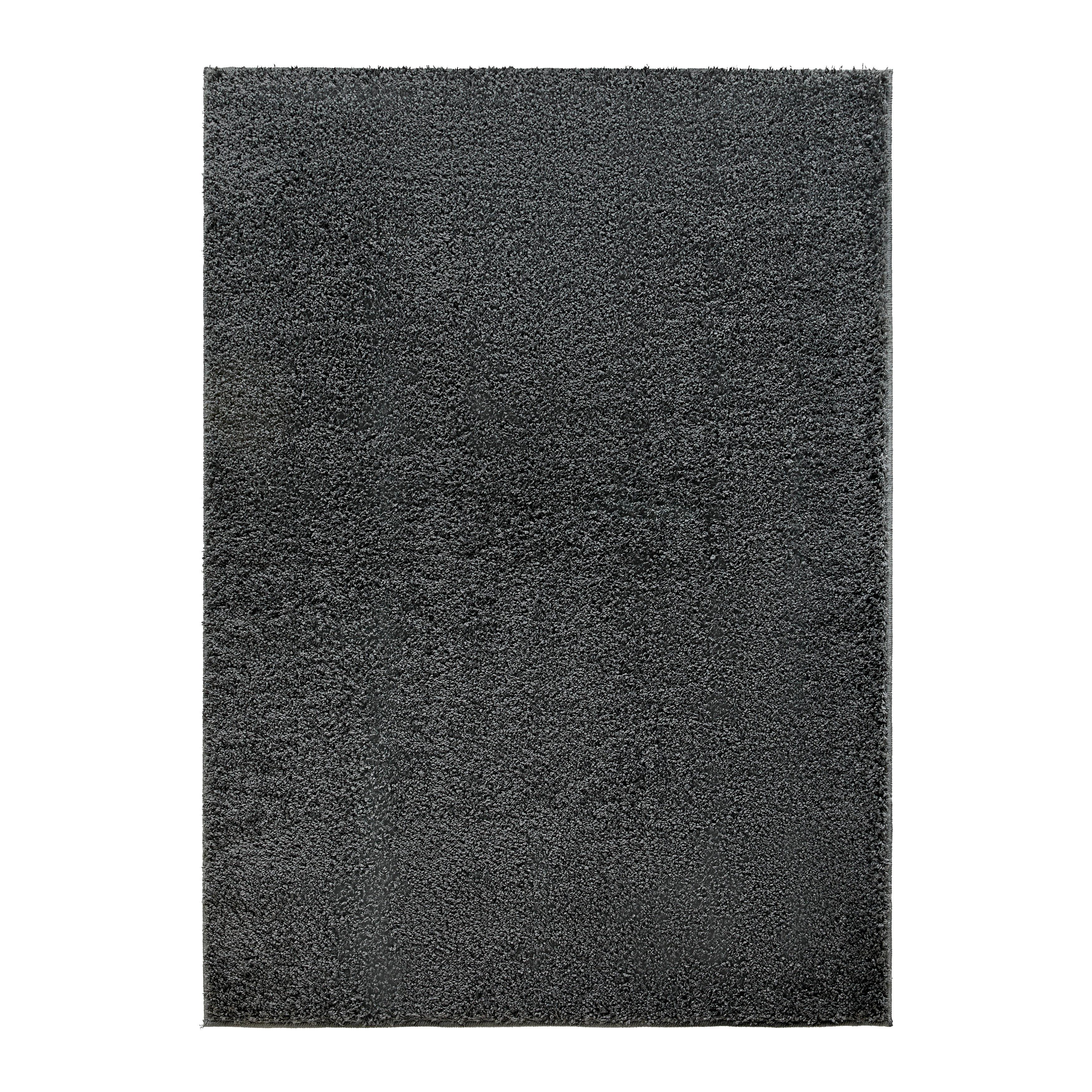 KOBEREC S VYSOKÝM VLASEM Bono 3, 120/175cm, antracit - antracitová, textil (120/175cm) - Based