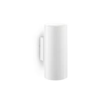 Wandleuchte Bianco Weiß B: 18 cm - Weiß, Design, Metall (8/18/11cm) - Ideal Lux