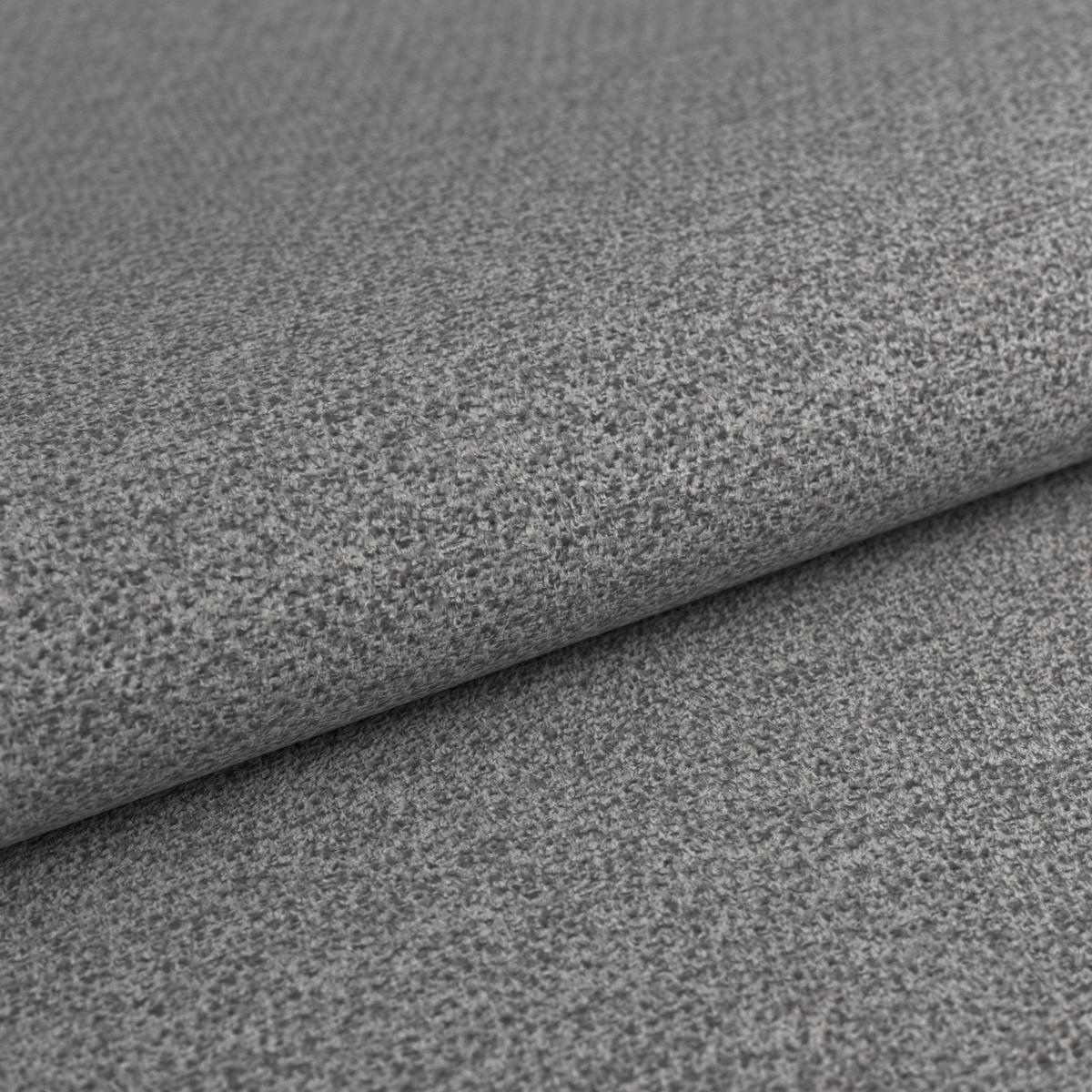 Eckbank Tristan Webstoff grau, S:225x175cm - Schwarz/Grau, MODERN, Holz/Textil (225/175cm) - James Wood