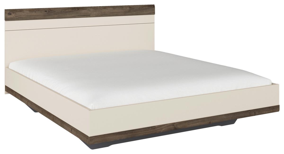 Ágykeret Soja-Extra 180/200 Cm - Pezsgő, Trend, faalapú anyag (180/200cm)