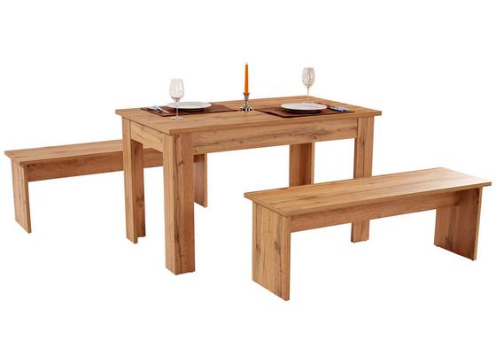 Tischgruppe Paris - Eichefarben, KONVENTIONELL, Holzwerkstoff (137/77/75cm) Tischgruppe Paris - Eichefarben, KONVENTIONELL, Holzwerkstoff (137/77/75cm)